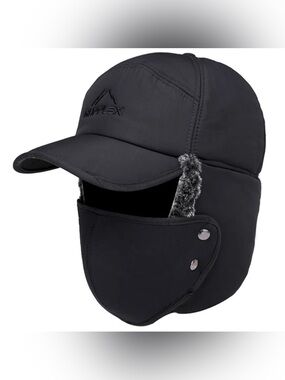 SUPPLEX Winter Trapper Hat w/ Face Mask